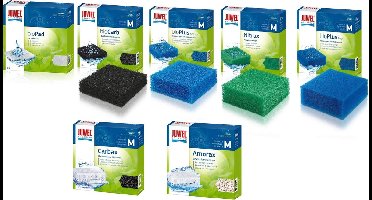 Juwel - Filter spons set - Compact (M) - 5 soorten + Amorax + Carbax