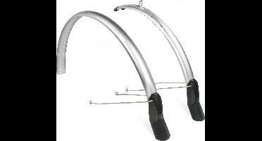Eurofender Scatto spatbordset 28" x 51 mm - Smoke/Titanium