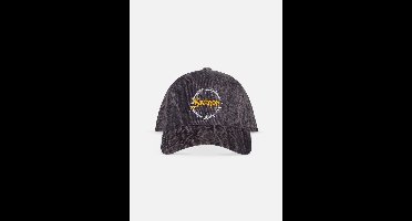 The Lord Of The Rings - Sauron Acid Wash Snapback Pet - Zwart