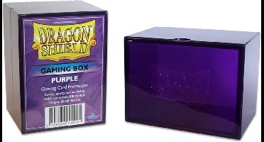 Dragon Shield - Gaming Deck Box Purple Cardbox
