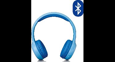 Lenco HPB-110BU - Vouwbare kinder Bluetooth Hoofdtelefoon - Blauw