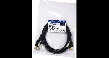 HDMI kabel 2 meter HDMI Type A (Standaard) HDMI Type C (Mini) Zwart