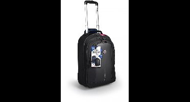 Port Designs Chicago EVO - Laptop Rugzak en Trolley - Koffer met Laptopvak tot 15.6 inch - Zwart