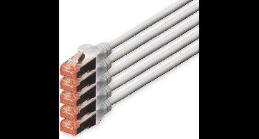 CAT6 sFTP kabel 7 meter Grijs