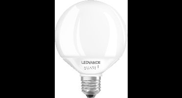 LEDVANCE SMART LED-lamp met wifi-technologie, socket E27, dimbaar, lichte kleur veranderlijk (27-65-K), globe vorm, mat, vervanging voor conventionele 1-W gloeilampen, controleerbaar met Alexa, Google & app