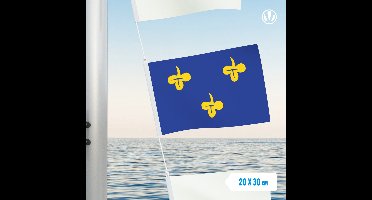 Vlaggetje Zoeterwoude 20x30cm