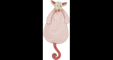 Happy Horse Muis Mia Knuffeldoekje - Beige/Roze - Baby cadeau