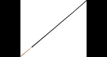 Conrad Components 605811 Voertuigsnoer FLRY-B 1 x 1.50 mm² Zwart 5 m