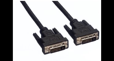 DVI-D Dual Link monitor kabel / zwart - 5 meter