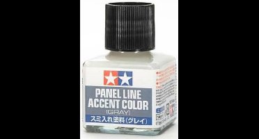 Tamiya Panel Line Accent Color - Grey - 40ml voor modelbouw - 87133