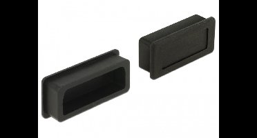 Poortbeschermer voor DVI (v) poorten / zwart