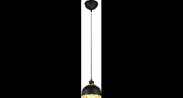 Reality Hanglamp Punch 1 X E27 Ø18 Mat Zwart