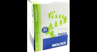Moldex 740001 Contours Oordoppen 35 dB Eenmalig gebruik 200 paar