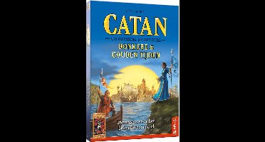999 Games - Catan: Het Duel - Donkere & Gouden Tijden - Kaartspel - uitbreiding