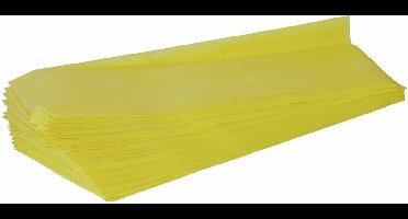 Stofwisdoek polypropyleen 55-grams 25x60 cm geel 500 stuks