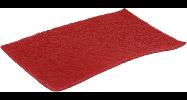 Schuurvlies set à 10 stuks 230 x 150 x 8 mm rood