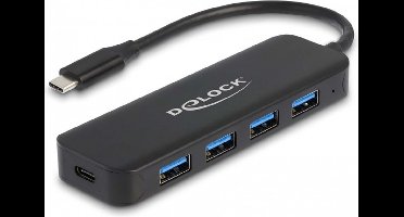 Delock USB Type-C™ Hub 4 Port USB 3.2 Gen 1 with Power Delivery 85 Watt