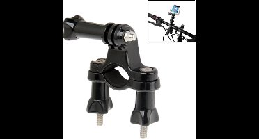 Universele fietsstuur Zadelpenbevestiging - Zwart