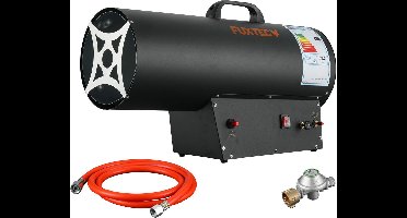 FUXTEC Gaskachel / Gaskanon FX-GH51 - voor grote ruimtes - verwarmingsvermogen 50 kW