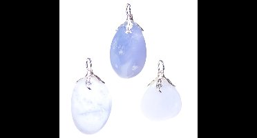 Chalcedoon edelsteenhanger