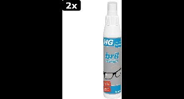 2x HG Brilreiniger 125ml