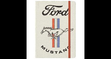Ford Mustang - Horse & Stripes Logo Notitieblok