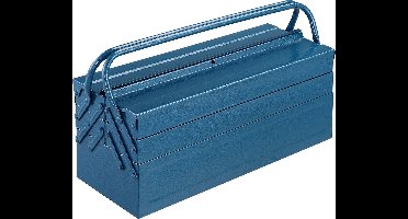 Monzana Gereedschapskoffer - Staal 53x20x20cm - Blauw