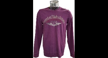 PME Legend Longsleeve Trui Paars - Maat M