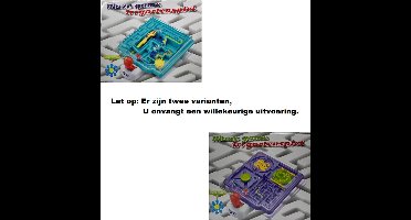 Labyrint spel & joystick paars