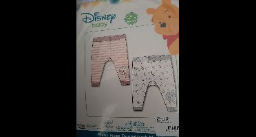 Disney baby poeh set van 2 broekjes maat 62/68