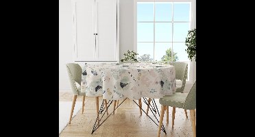 Wicotex - Tafelzeil - Tafelkleed - Vogels - Rond 160cm - Afneembaar - Afwasbaar
