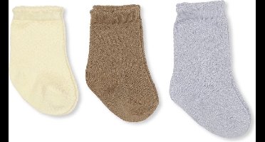 Konges Sløjd - Pointelle Sokken (set van 3) - Sokken - Afterglow  15/16