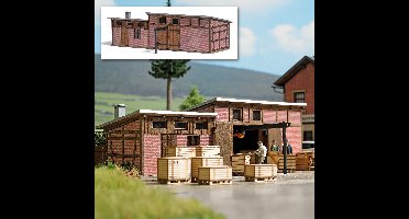 Busch - Alter Schuppen H0 (4/22) *bu1905 - modelbouwsets, hobbybouwspeelgoed voor kinderen, modelverf en accessoires
