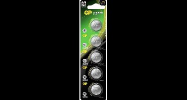 GP Lithium CR2016 knoopcelbatterijen - 5 stuks