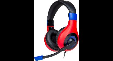 Bigben Stereo Gaming Headset V1 - Nintendo Switch - Blauw/Rood