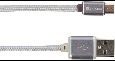 SKROSS - Charge'n Sync Micro USB Steel Line
