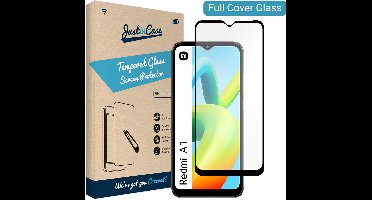 Just in Case screenprotector geschikt voor Xiaomi Redmi A1 / A2 - Screenprotector Full Cover Gehard Glas