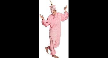 Boland - Kostuum pluche Eenhoorn roze (max. 1.65 m) - Kinderen - Eenhoorn - Fantasy - Onesie