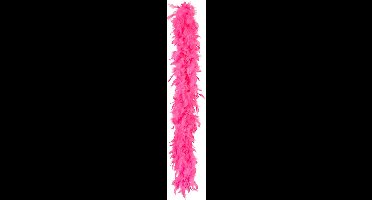 Boland - Boa 50 g neonroze Roze - Volwassenen - Unisex - Showgirl - Glitter and Glamour