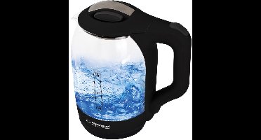 Esperanza Yukon Serie - Elektrische Waterkoker - 1,7L - Zwart - LED Verlichting