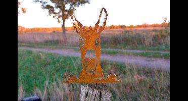 Kiekeboe Ezel Jakob, 141640, Roest, 23,4x31,9x0,2cm