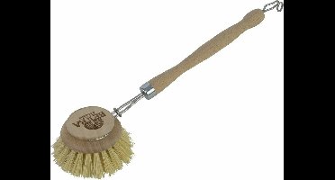 Afwasborstel hout / fiber 50/75 mm groot