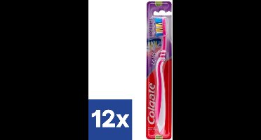 Colgate Tandenborstel ZigZag Medium - 12 Stuks