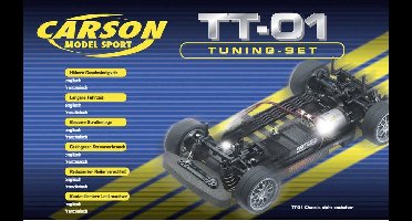 Carson Modellsport 908123 Reserveonderdeel TT-01(E) Tuningset
