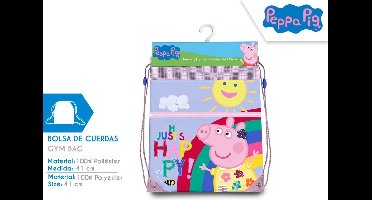 PEPPA PIG Bloemetjes Zwemtas Gymtas Sport School Tas Lief