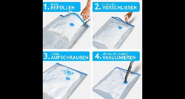 Vacuumzakken – Vacuumtassen – Vacuum Opbergtas - Vacuüm opbergzakken voor kleding