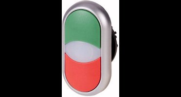 Eaton M22-DDL-GR Dubbele drukknop Groen, Rood 1 stuk(s)