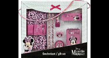 Undercover - Minnie Mouse Stationery Geschenkset 8-Delig - Kunststof - Multicolor -