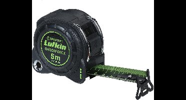 Lufkin L1116BCM Rolbandmaat 5m / 30mm - Zwart Blad - 4,3m Reikwijdte