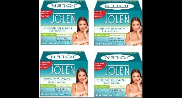 JOLEN - Creme Bleach Original Formula 125 ml - 4 Pak - Voordeelverpakking